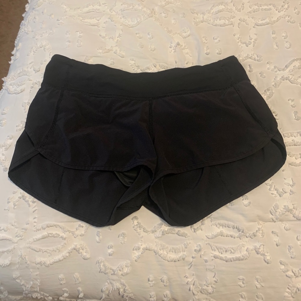 Lululemon black athletic shorts